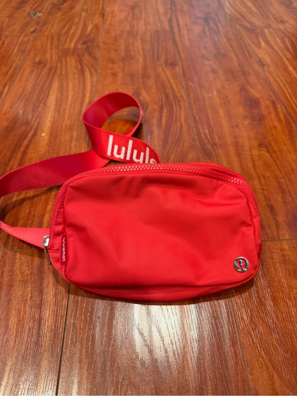 Lululemon Athletica Red Crossbody Belt Bag